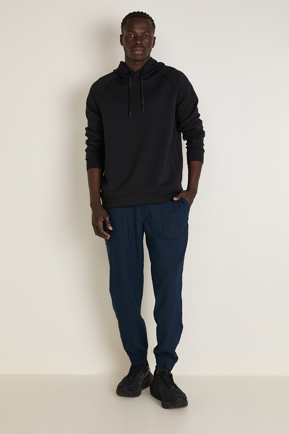 Smooth Spacer Classic-Fit Pullover Hoodie